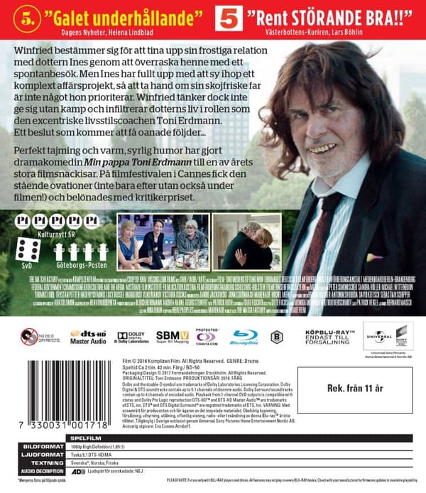 Toni Erdmann (Blu-ray)
