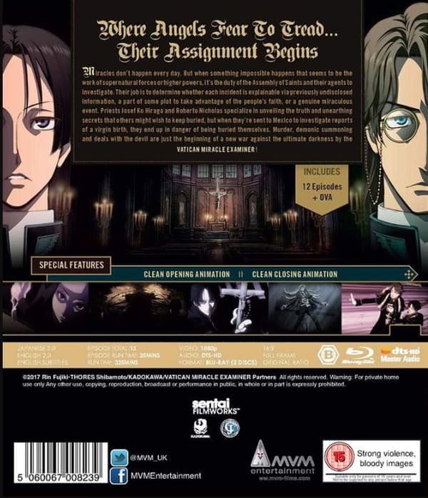 Vatican Miracle Examiner (Blu-ray) (2 disc) (Import)