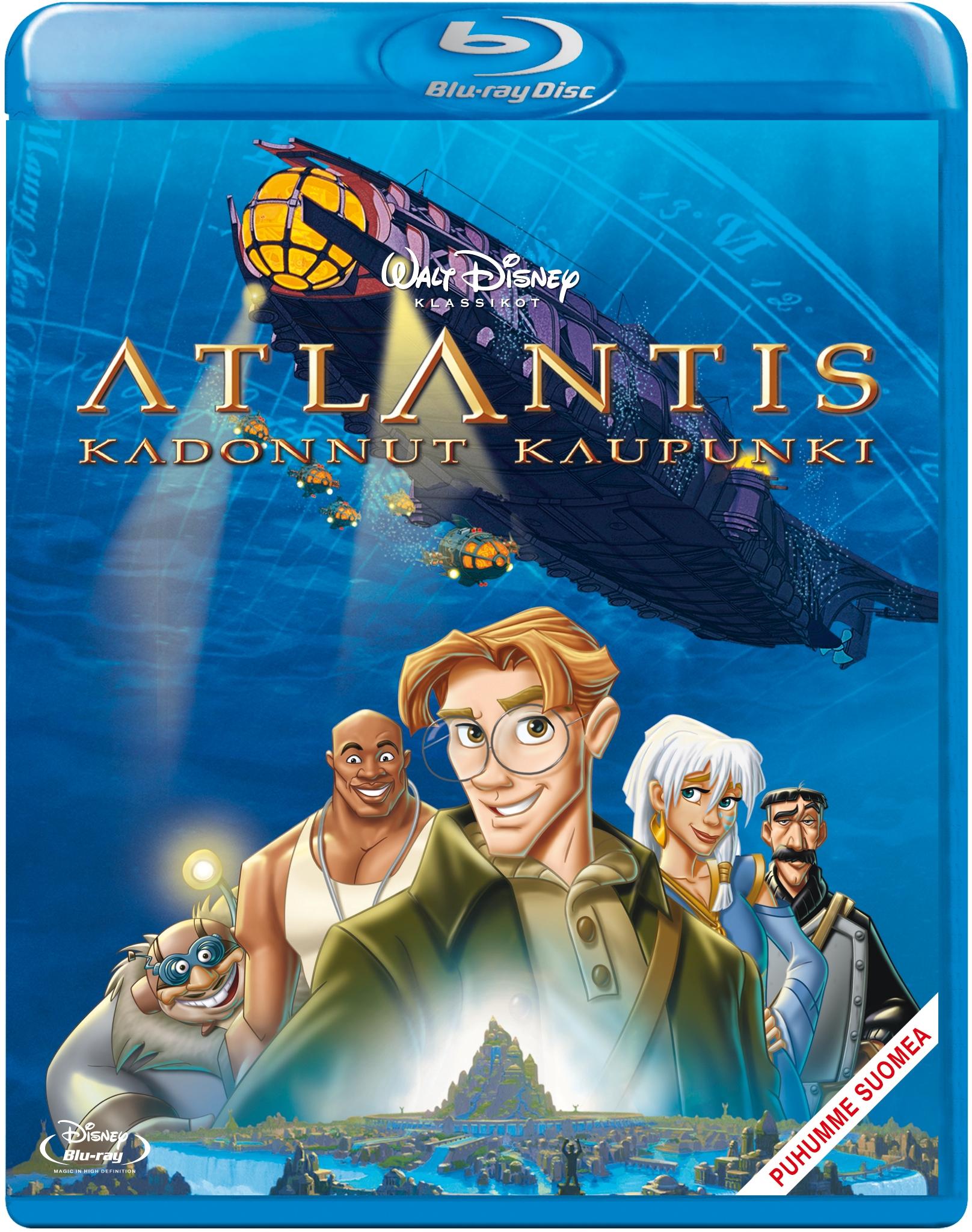 Disney 40: Atlantis - Kadonnut kaupunki (Blu-ray)