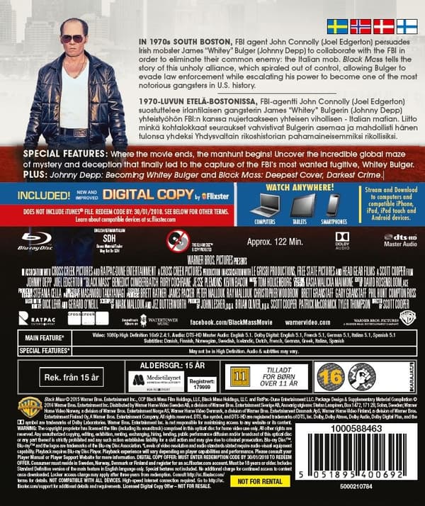 Black Mass (Blu-ray)