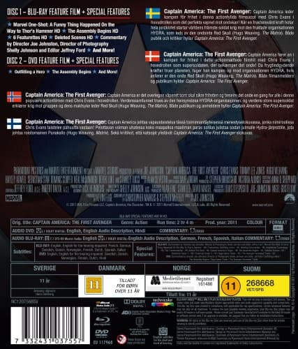 Captain America: The First Avenger (Blu-ray)