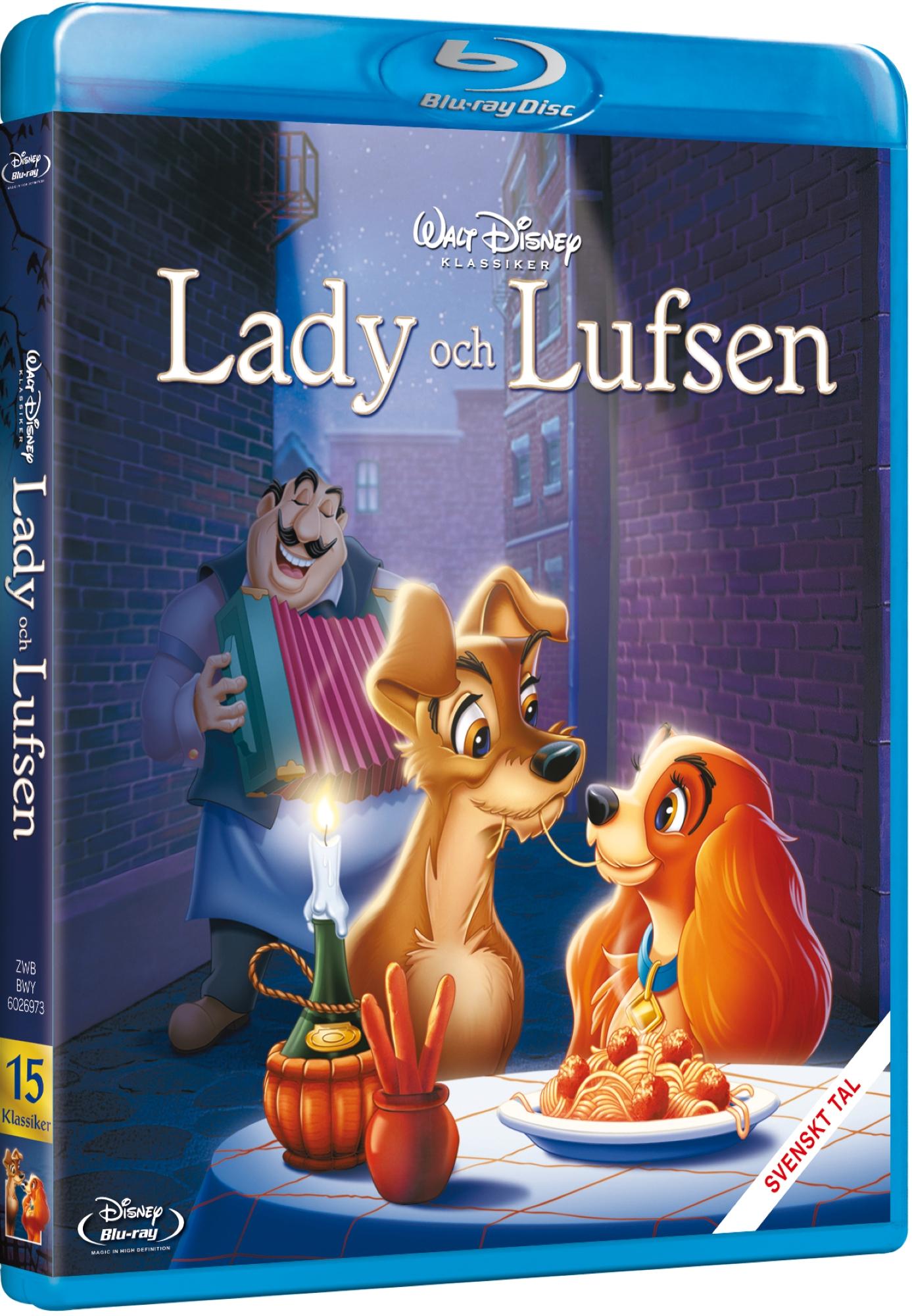 Disney klassiker 15: Lady och Lufsen (Blu-ray)