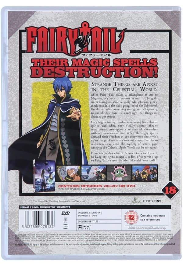 Fairy Tail: Part 18 (2 disc) (Import)
