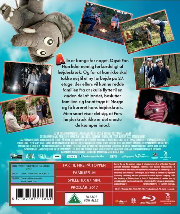 Far til fire på toppen (Blu-ray)