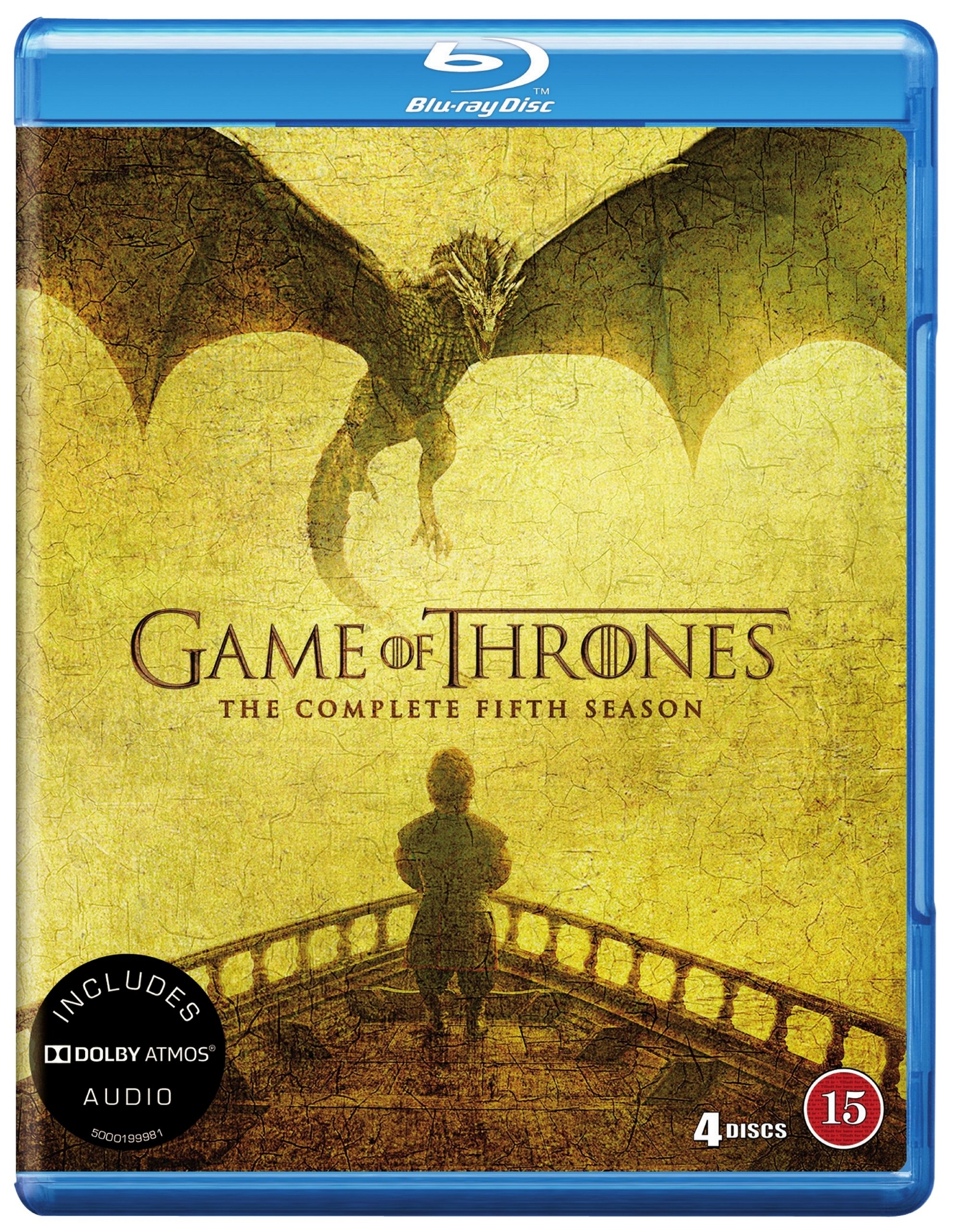 Game of Thrones - Kausi 5 (Blu-ray) (4 disc)