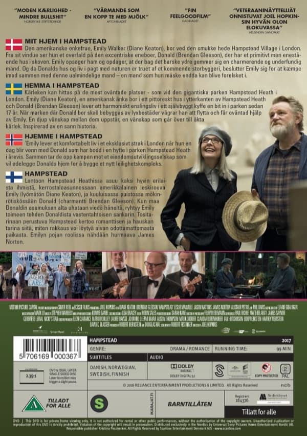 Hjemme i Hampstead (Blu-ray)