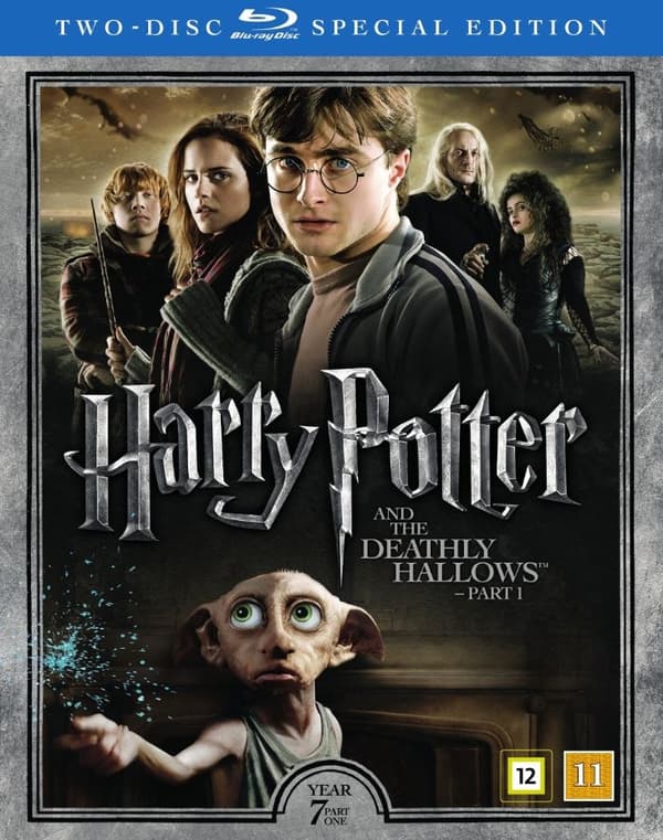 Harry Potter 7: Harry Potter og Dødstalismanene - Del 1 (Blu-ray) (2 disc)