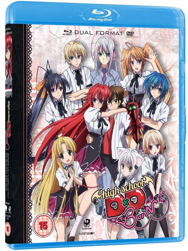 High School DxD Season 3 (2 disc) (Bluray+DVD) (import) CDON