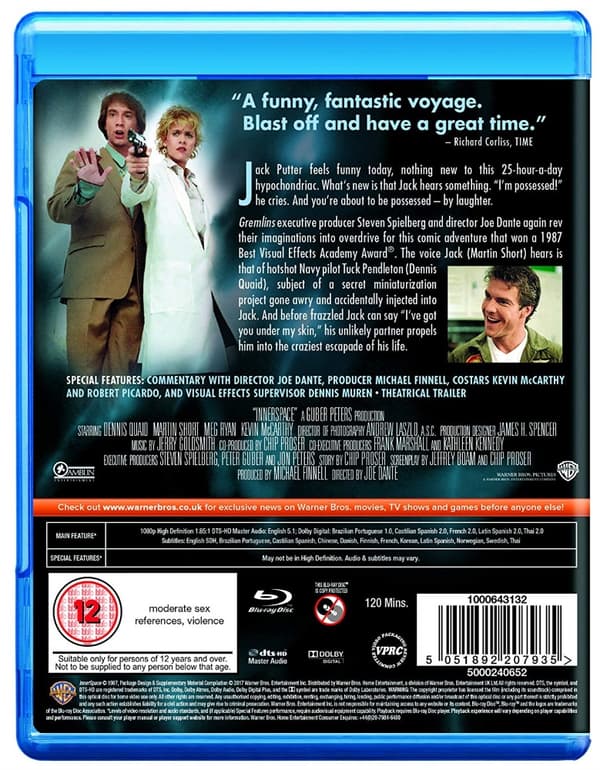 Innerspace (Blu-ray) (Import)