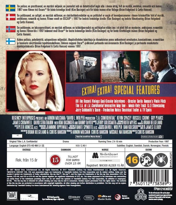 L.A. Konfidentiellt (Blu-ray)