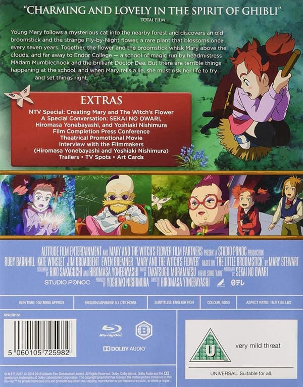 Mary and the Witch's Flower - Limited Steelbook (Blu-ray) (Import)