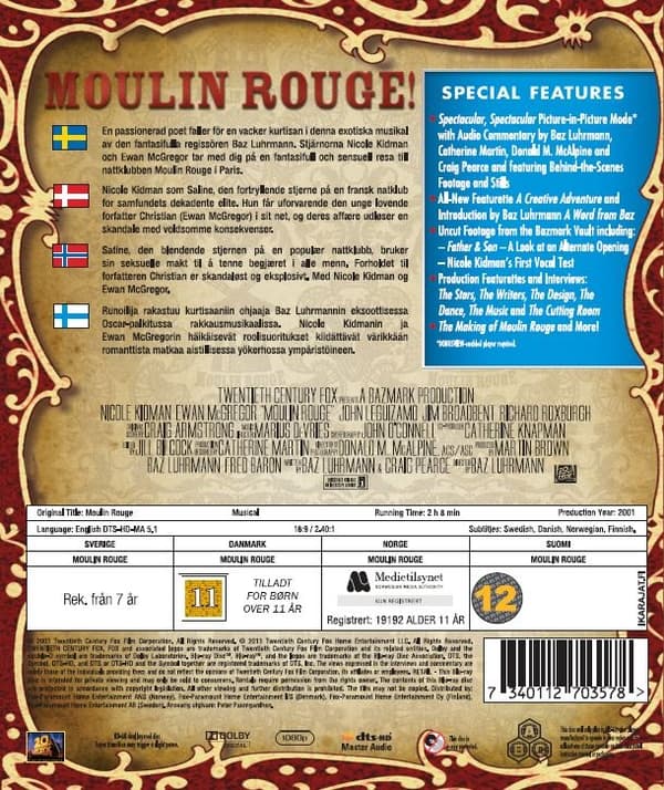 Moulin Rouge (Blu-ray)