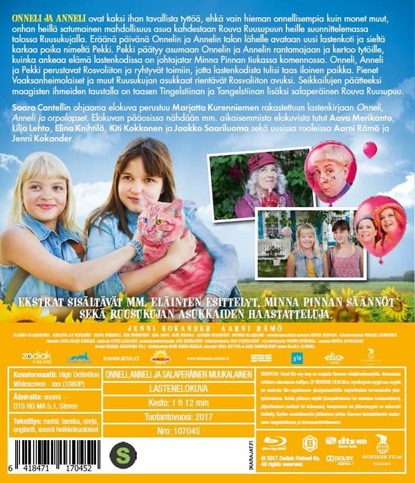 Onneli, Anneli ja Salaperäinen muukalainen (Blu-ray)