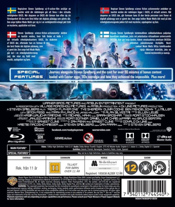 Ready Player One (Blu-ray)
