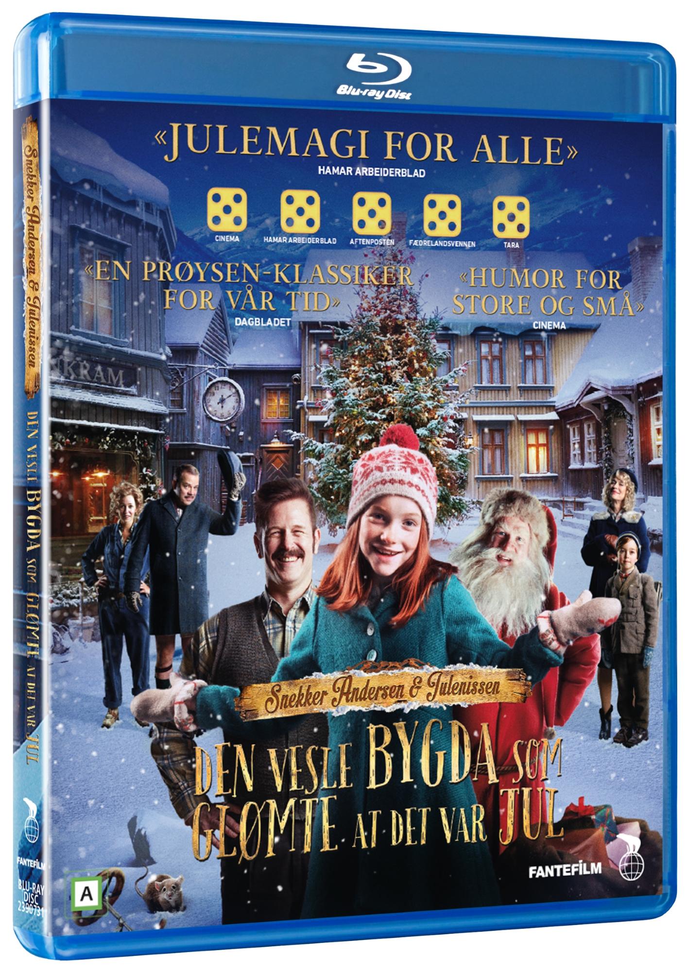 Snekker Andersen Og Julenissen 2: Den Vesle Bygda Som Glømte At Det Var Jul (Blu-ray)
