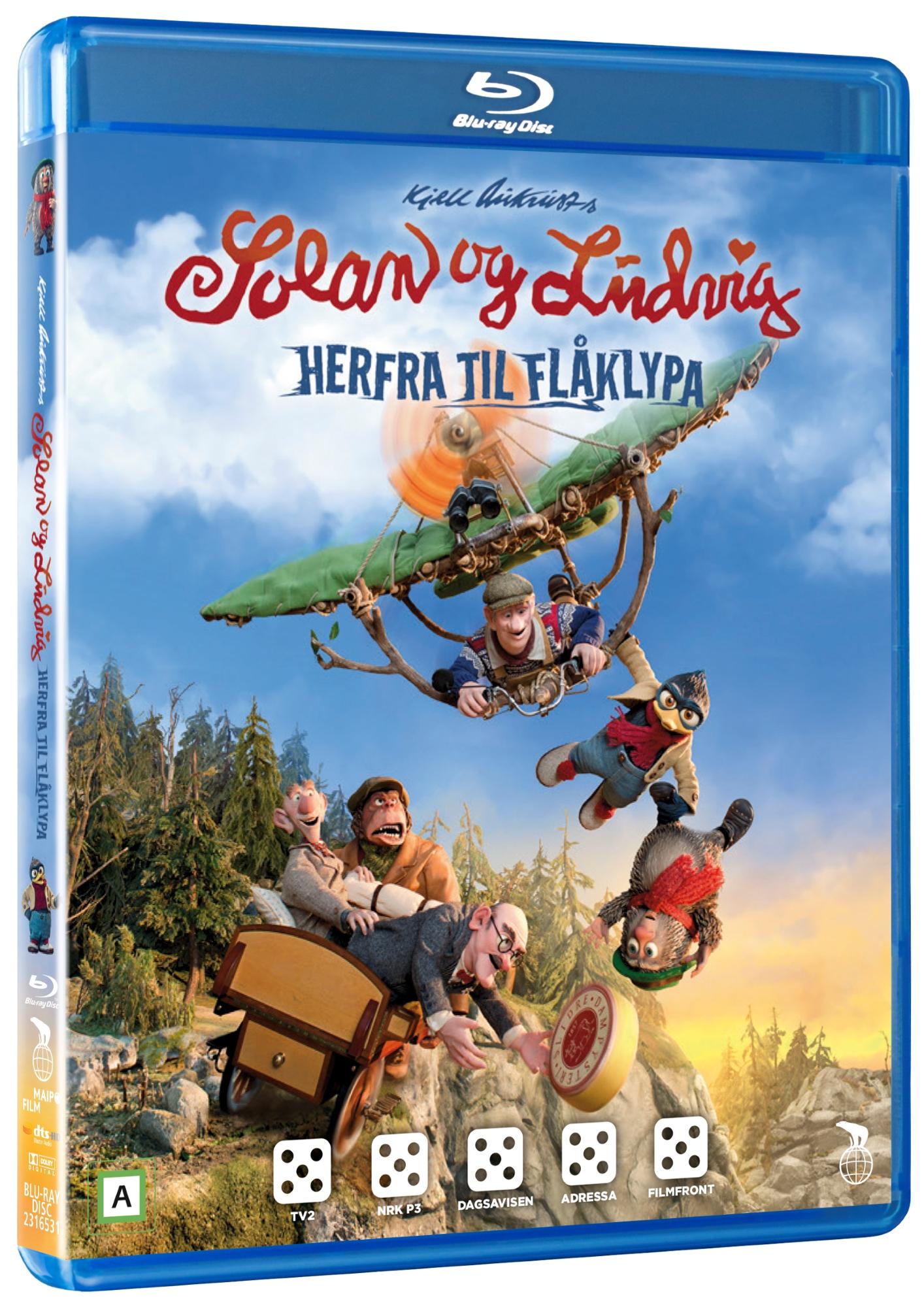 Solan og Ludvig - Herfra til Flåklypa (Blu-ray)