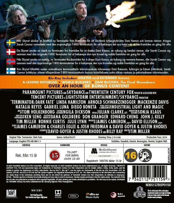 Terminator: Dark Fate (Blu-ray)