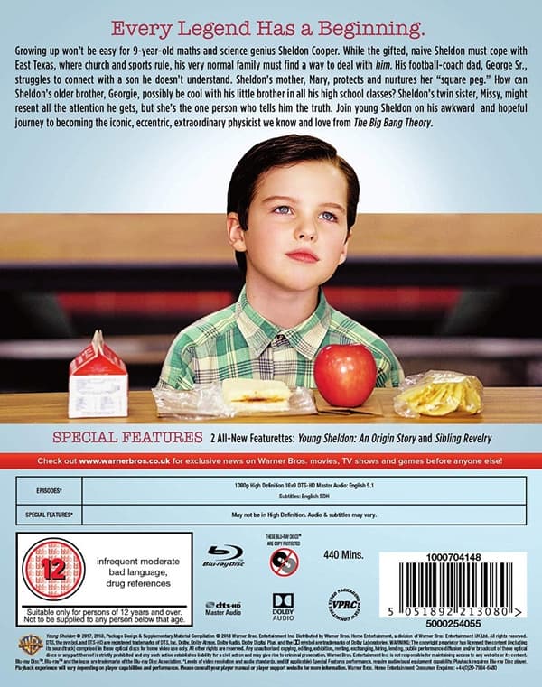 Young Sheldon - Season 1 (Blu-ray) (Import)