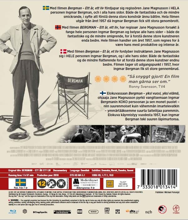 Bergman - Ett år, ett liv (Blu-ray)