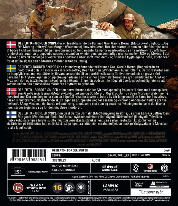 Desierto (Blu-ray)