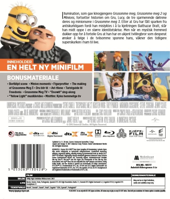 Despicable Me 3 (Blu-ray)