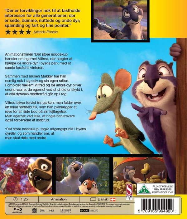 Det Store Nøddekup (Blu-ray)