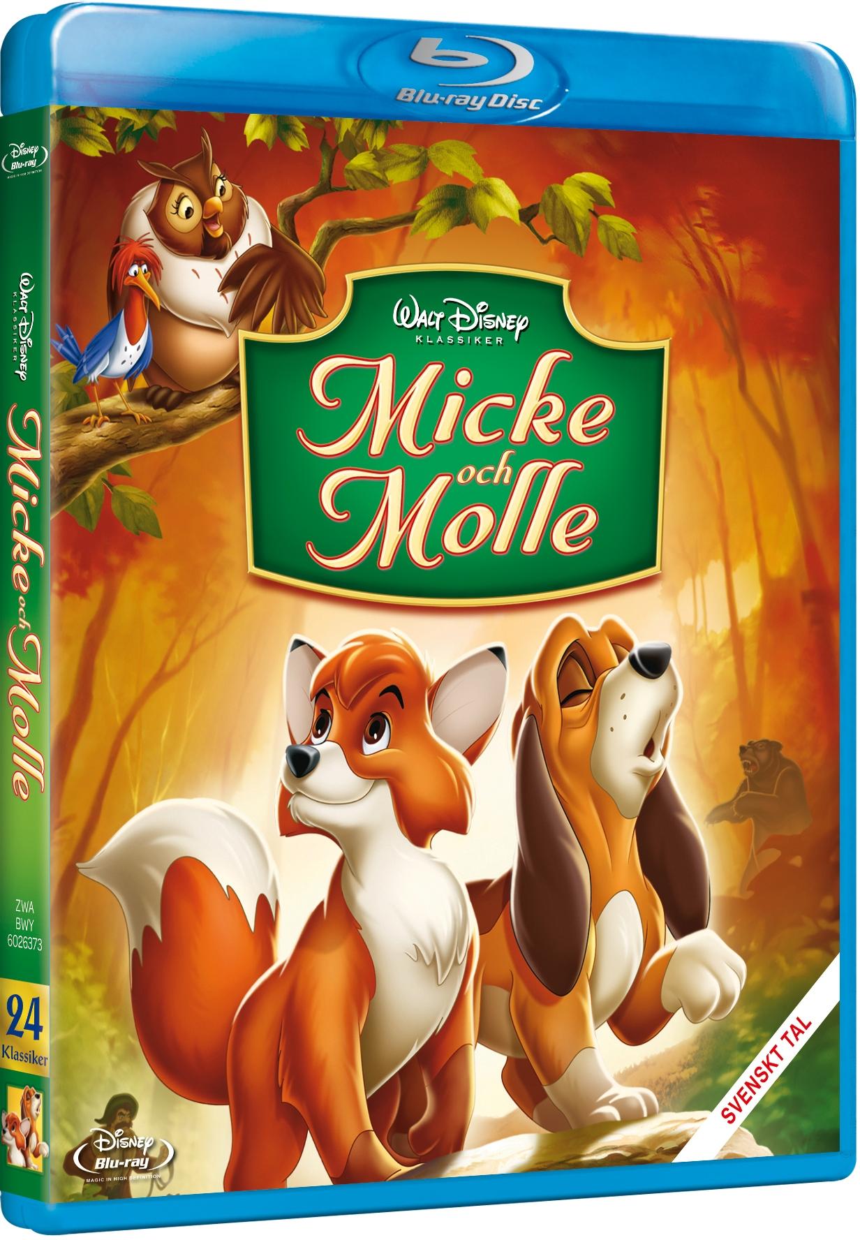 Disney klassiker 24: Micke & Molle (Blu-ray)