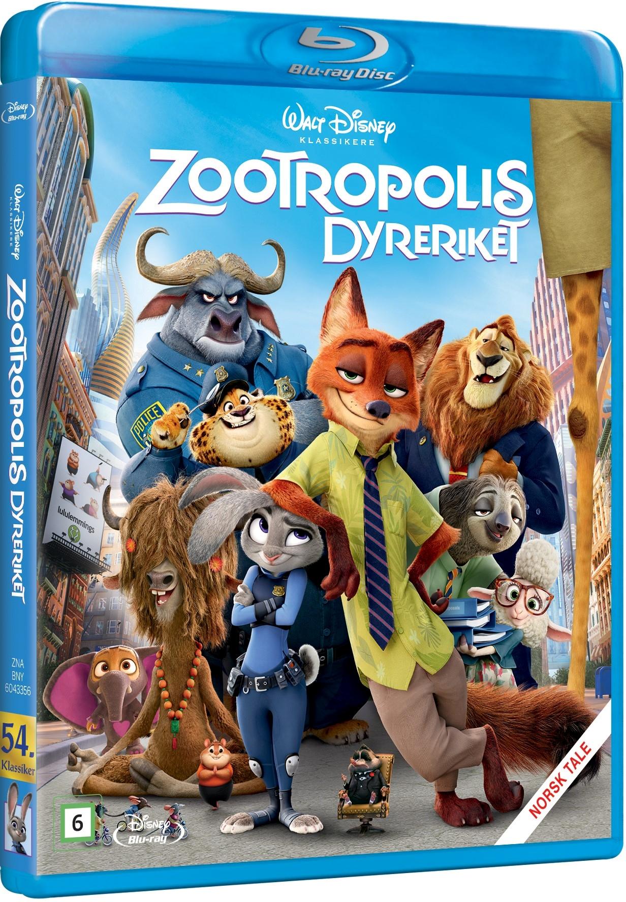 Disney klassiker 54: Zootropolis (Blu-ray)