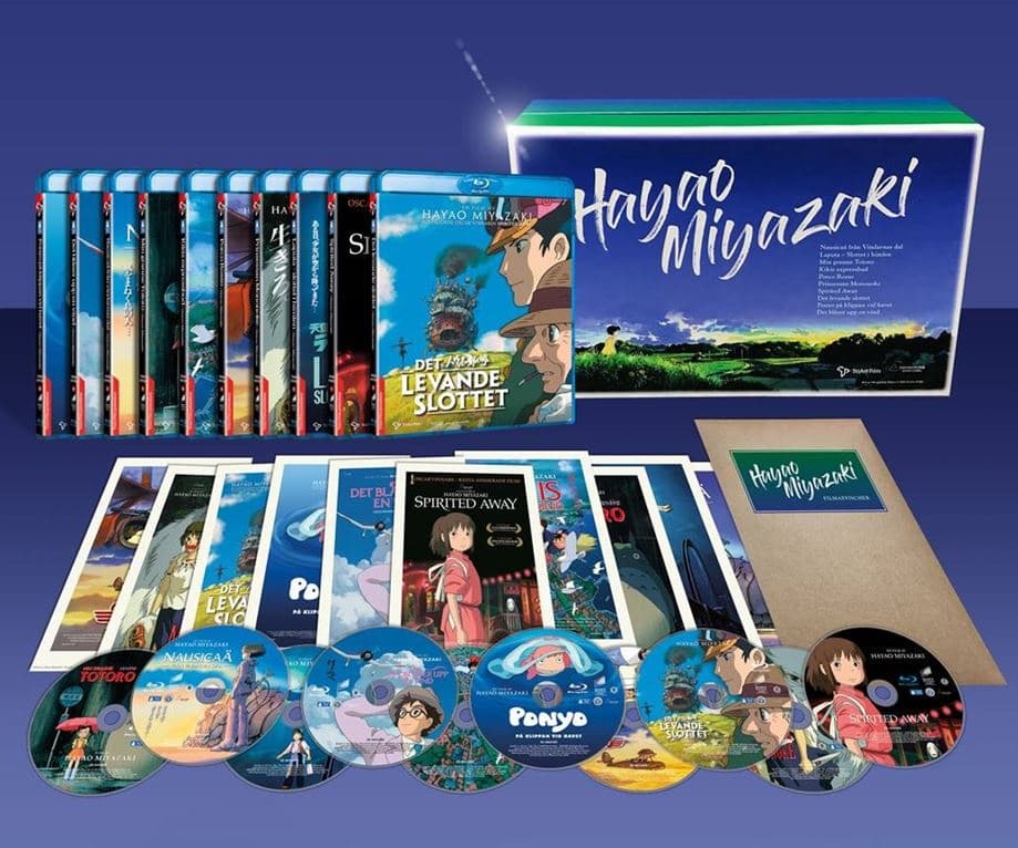 Hayao Miyazaki Studio Ghibli Collection (Blu ray) (CDON Exclusive) CDON