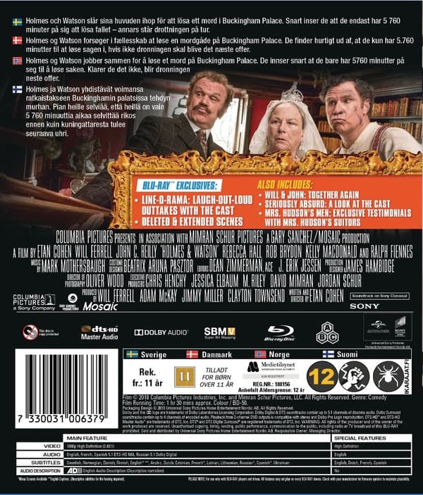 Holmes and Watson (Blu-ray)