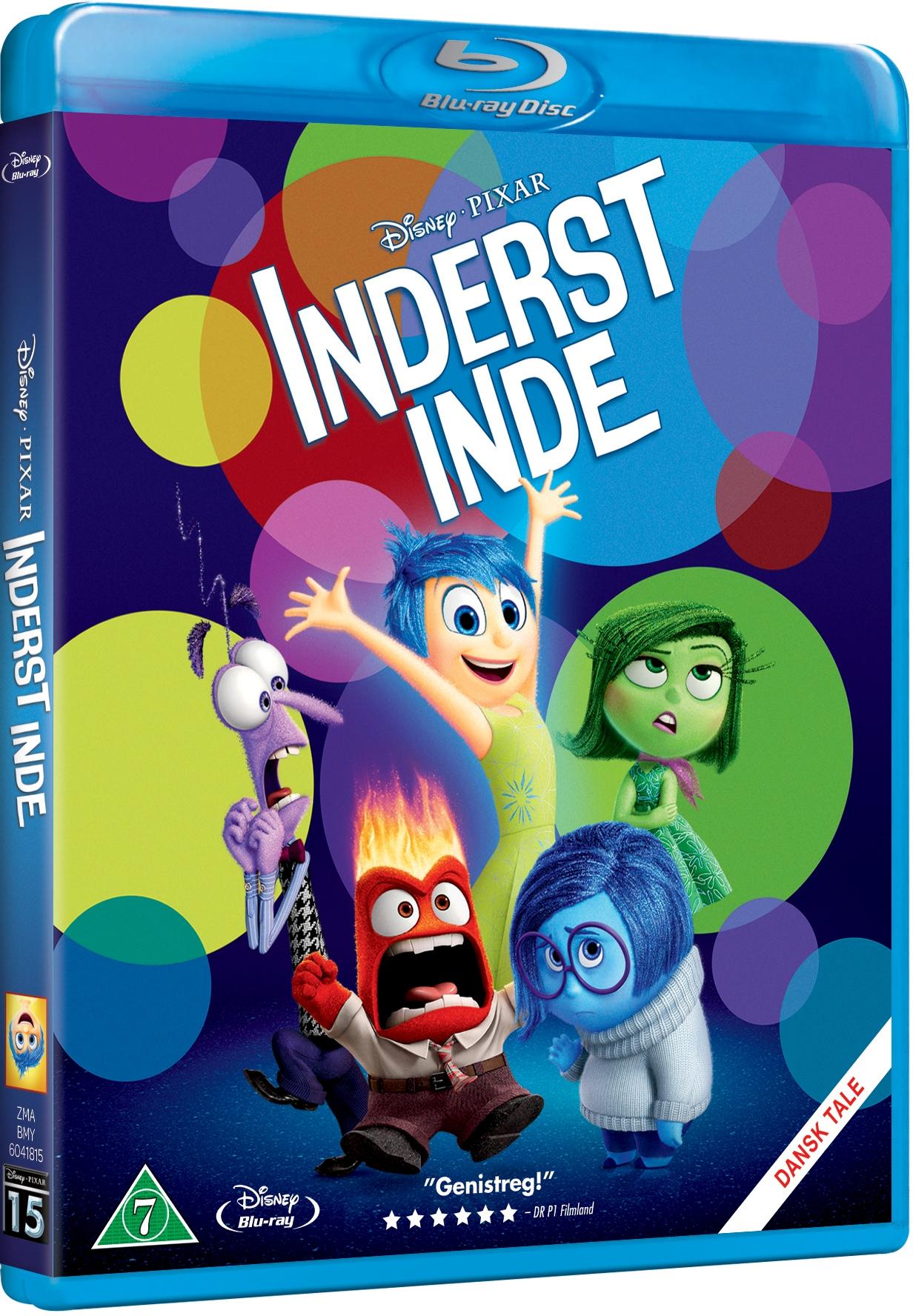 Disney Pixar 15: Inside Out (Blu-Ray)