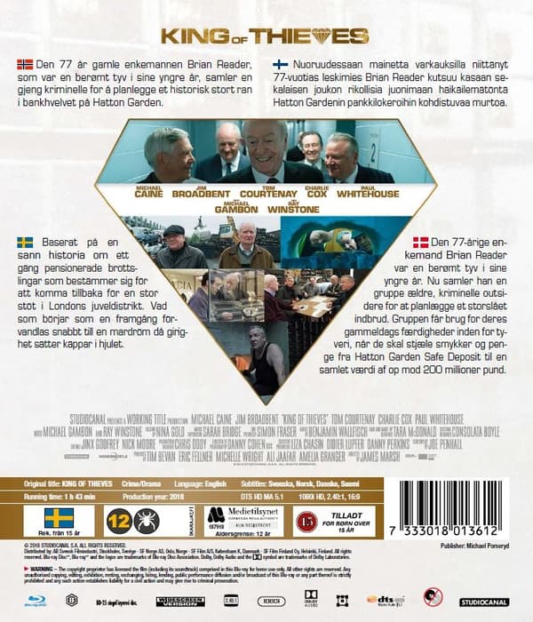 King Of Thieves (Blu-ray)