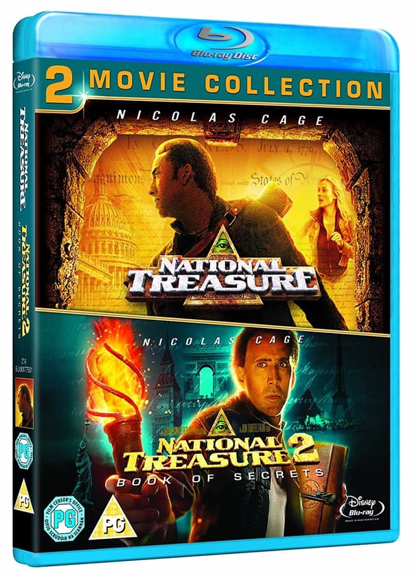 National Treasure 1 & 2 (2 disc)(Blu-ray)(Import)