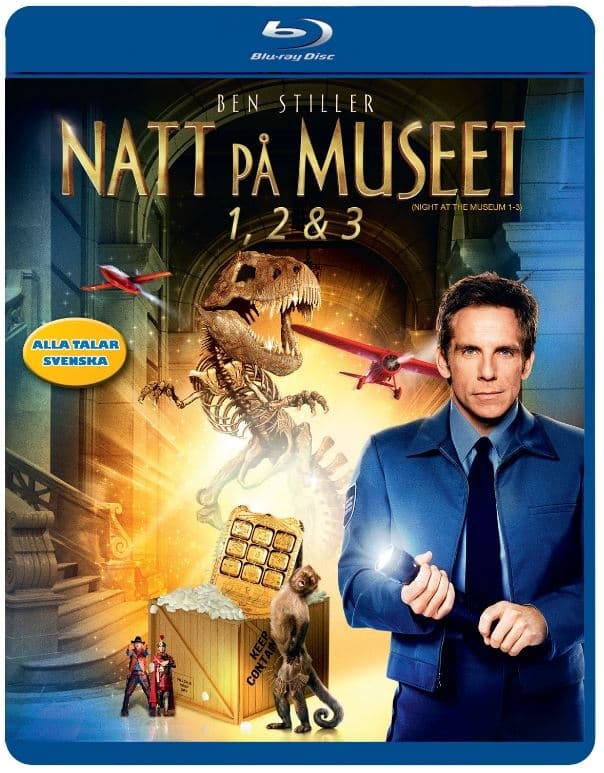 Natt på Museet 1-3 (Blu-ray)