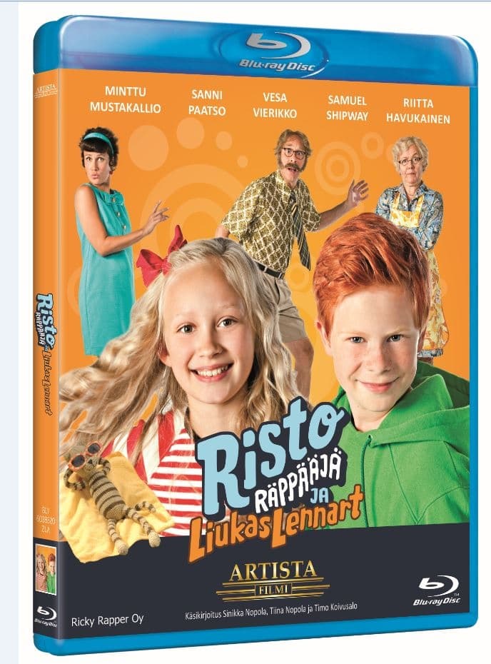 Risto Räppääjä ja liukas Lennart (Blu-ray)