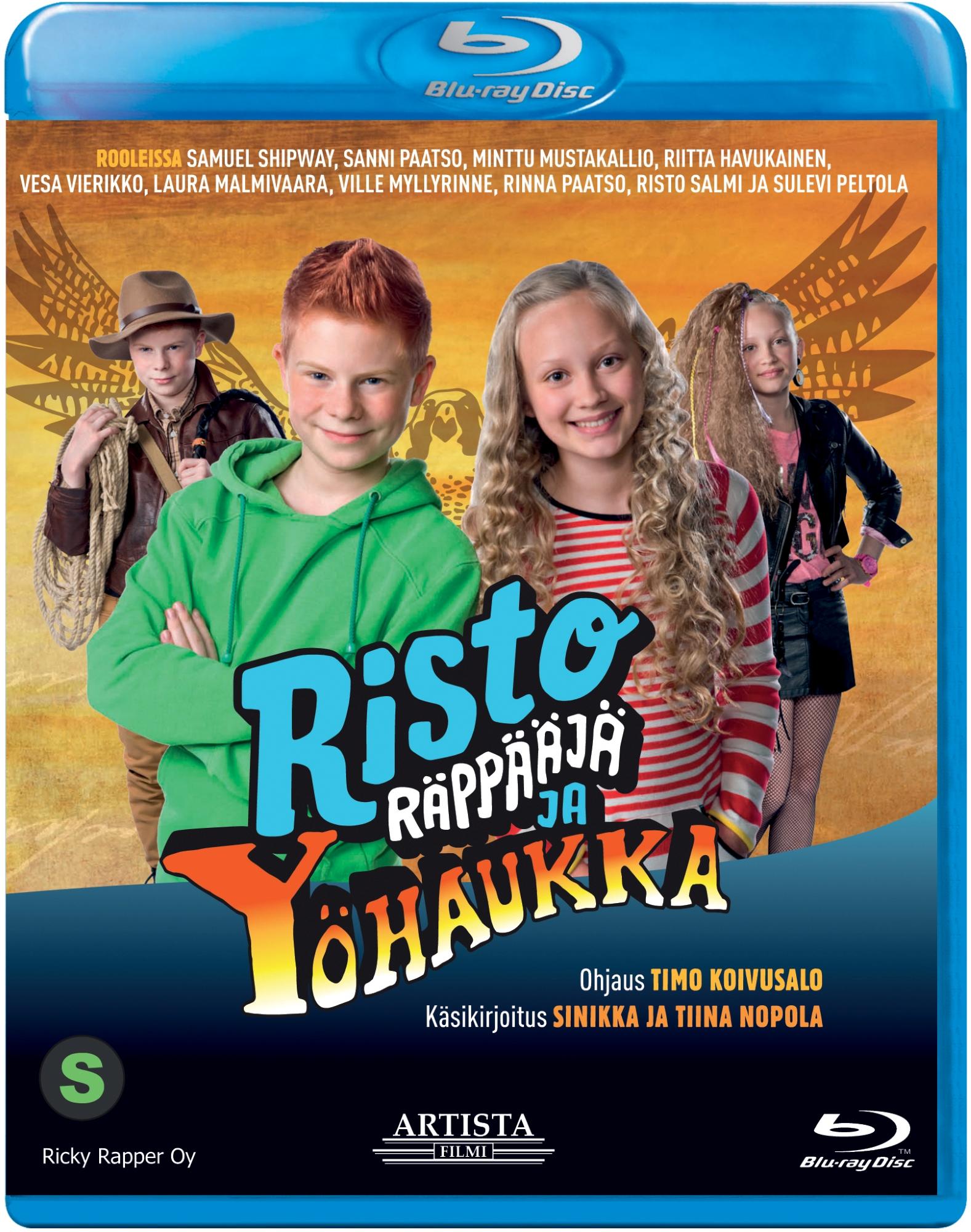 Risto Räppääjä ja Yöhaukka (Blu-ray)