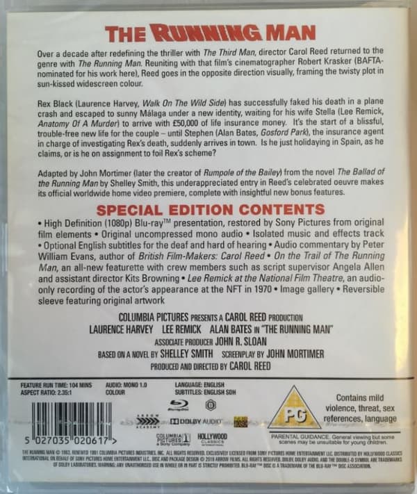 Running Man (Blu-ray) (Import)