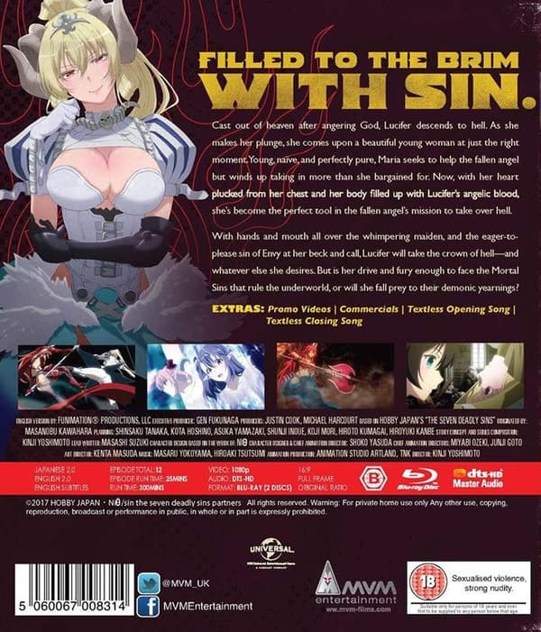 Seven Mortal Sins - Complete Series (Blu-ray) (2 disc) (Import)