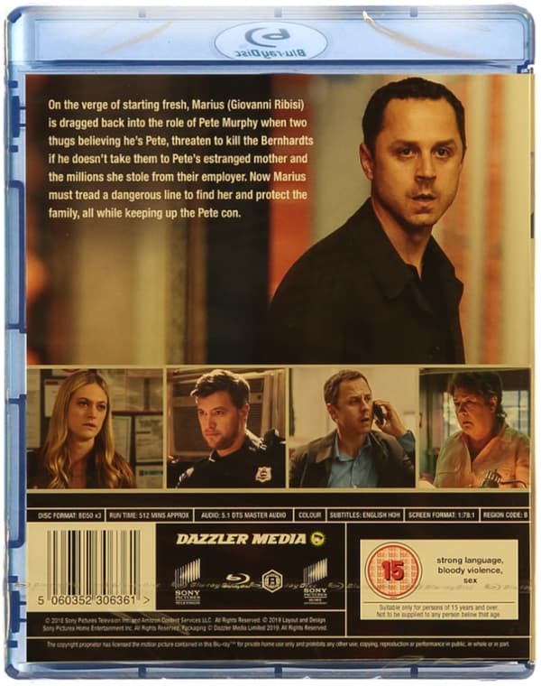 Sneaky Pete - Season 2 (Blu-ray) (3 disc) (Import)