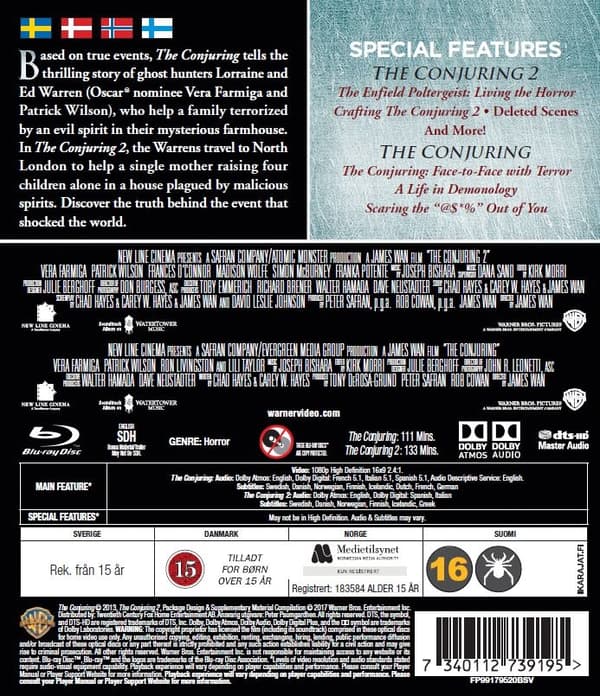 The Conjuring 1-2 (Blu-ray)