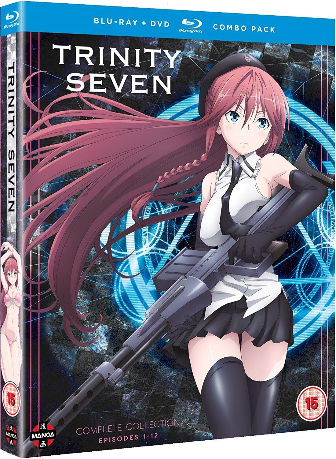 Trinity Seven: Complete Season Collection (Blu-ray + DVD) (Import) | CDON