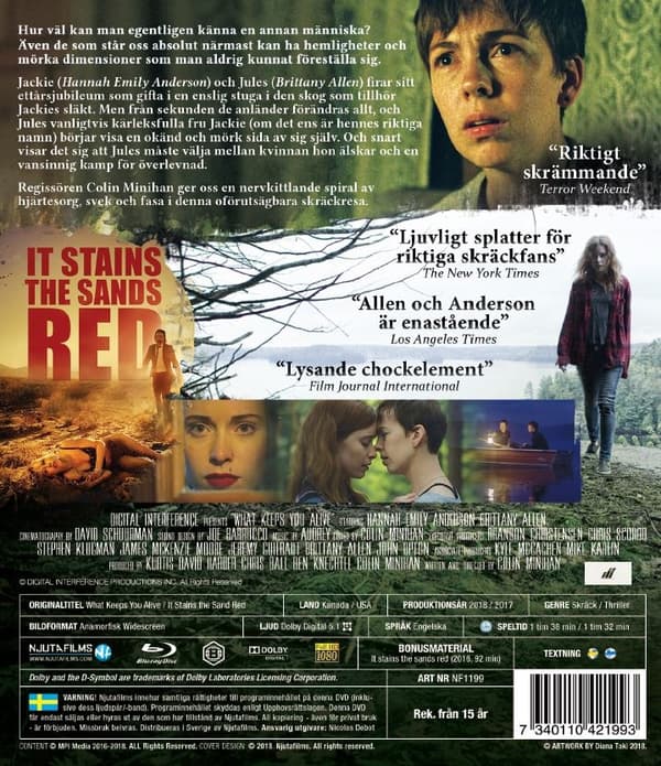 What Keeps You Alive + It Stains the Sand Red (Blu-ray)