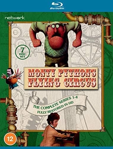 Monty Python's Flying Circus - The Complete Series 1-4 (Blu-ray) (7 disc) (Import)