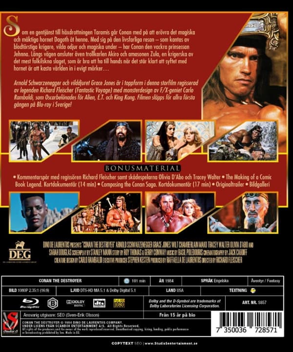 Conan förgöraren (Blu-ray)
