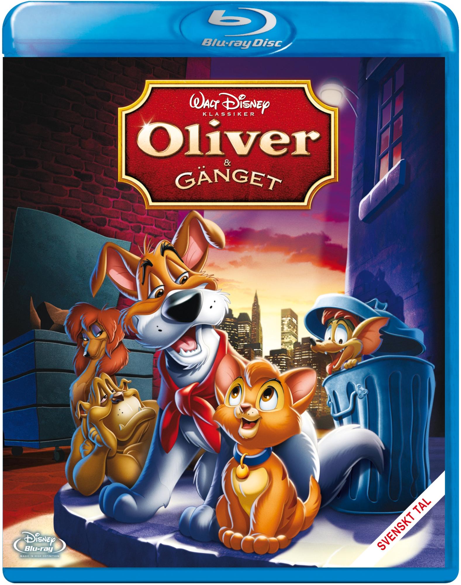 Disney klassiker 27: Oliver & gänget (Blu-ray)