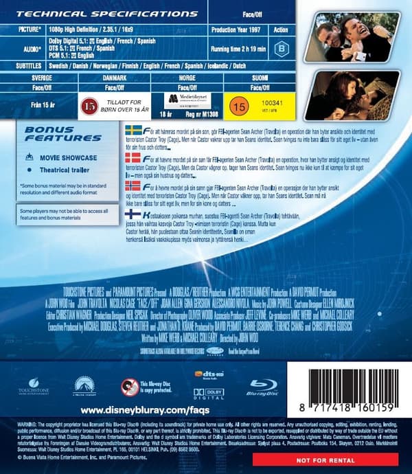 Face/Off (Blu-Ray)