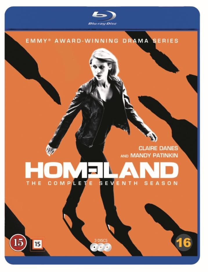 Homeland - Kausi 7 (Blu-ray) (3 disc)