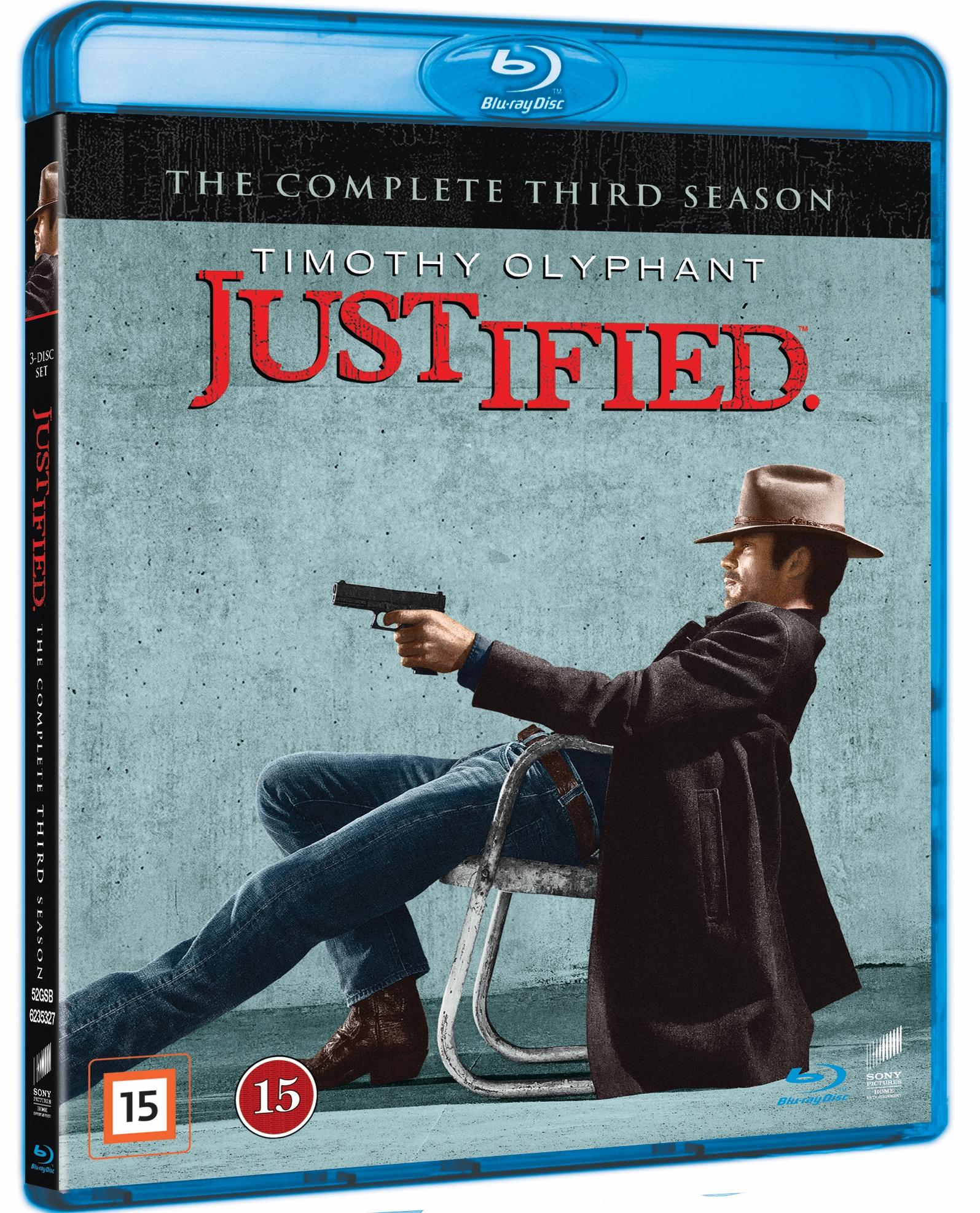 Justified - Sesong 3 (Blu-ray) (3 disc)