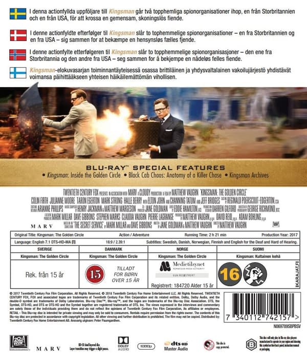 Kingsman: The Golden Circle (Blu-ray)