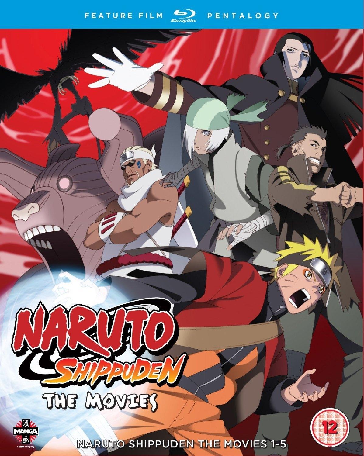 Naruto - Shippuden: Movie Pentalogy (5 disc) (Blu-ray) (import)